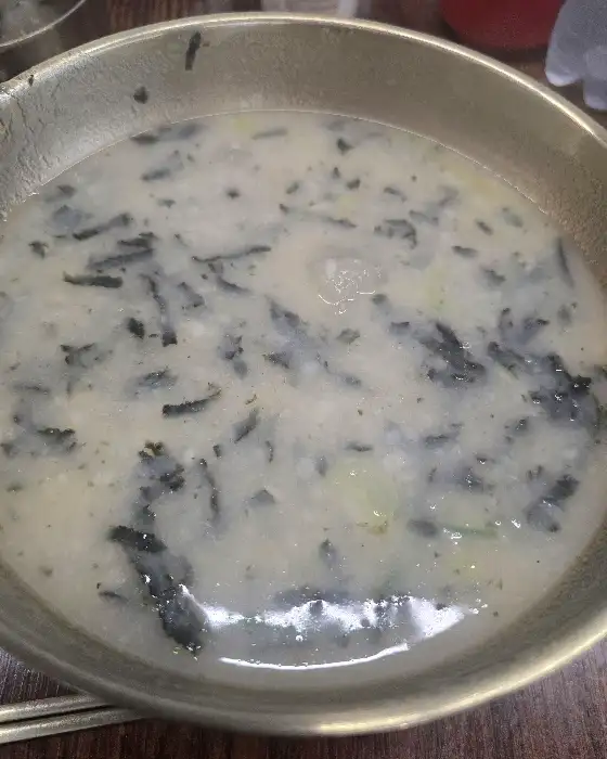 옹심이 칼국수 클로즈업