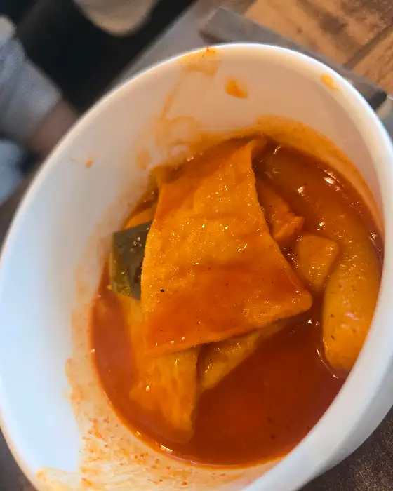 매콤달콤한 떡볶이