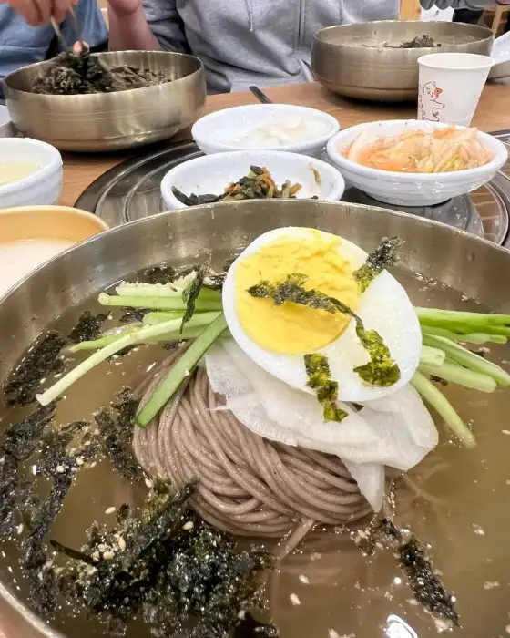 물막국수