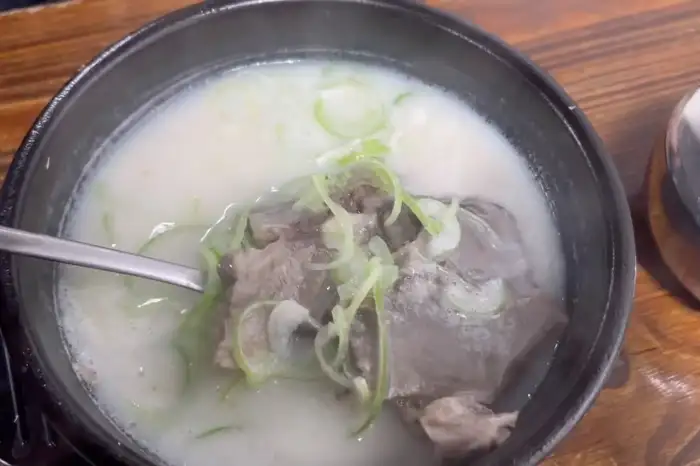 설렁탕 한 그릇