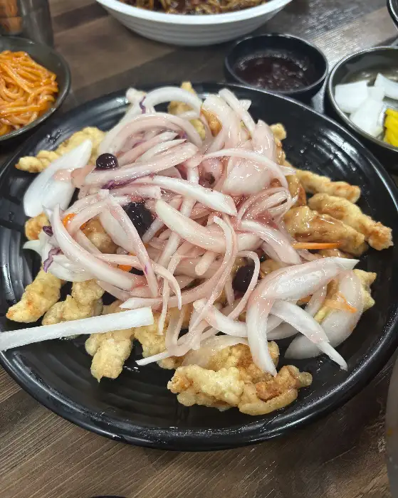 탕수육 클로즈업