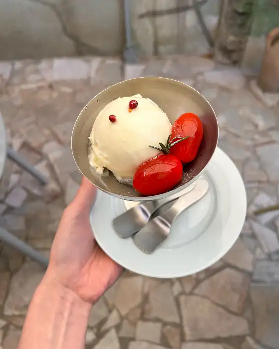 체리 토마토 아이스크림