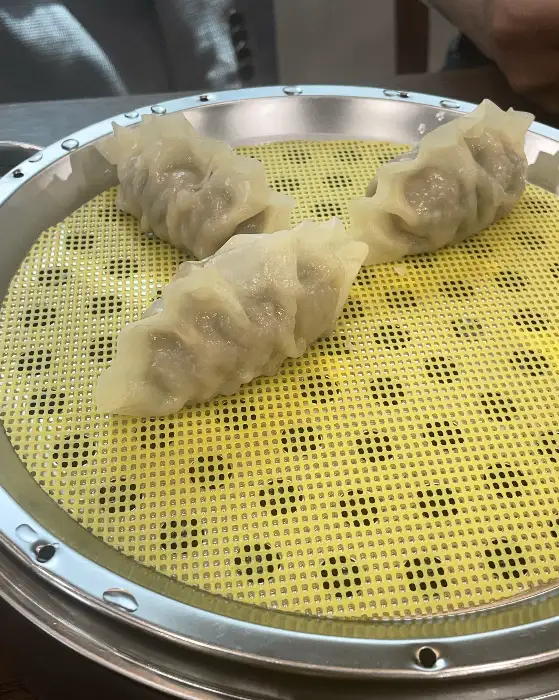 먹음직스러운 갈비만두