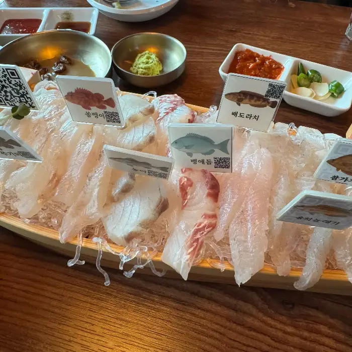 다양한 회 종류
