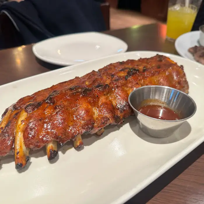먹음직스러운 립 스테이크