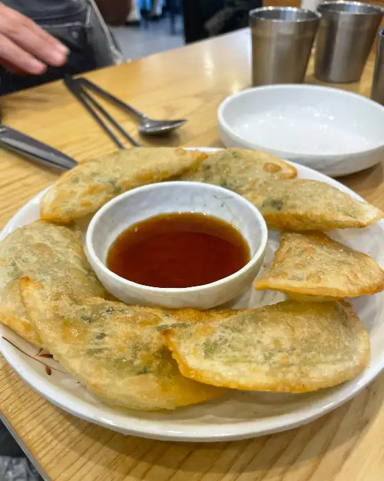 납작만두