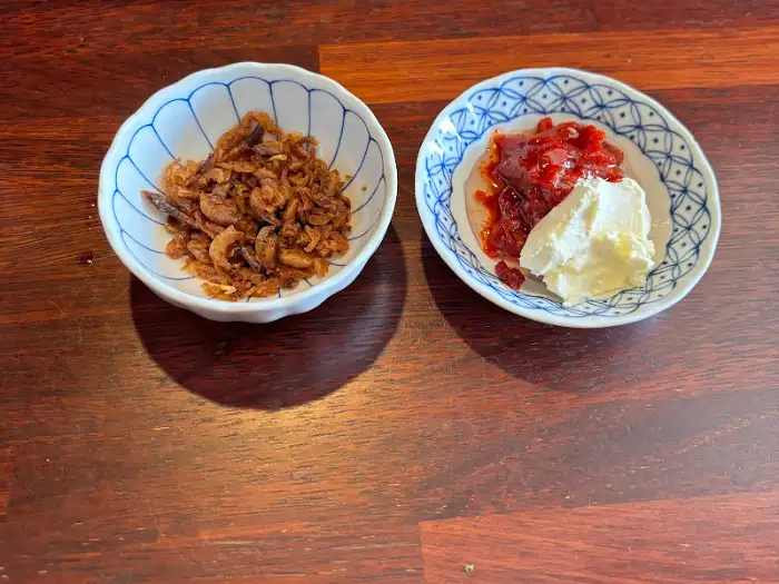 크림 고로케와 곁들임