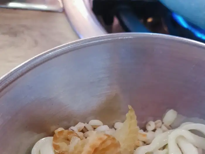 칼국수 면과 해물의 조화