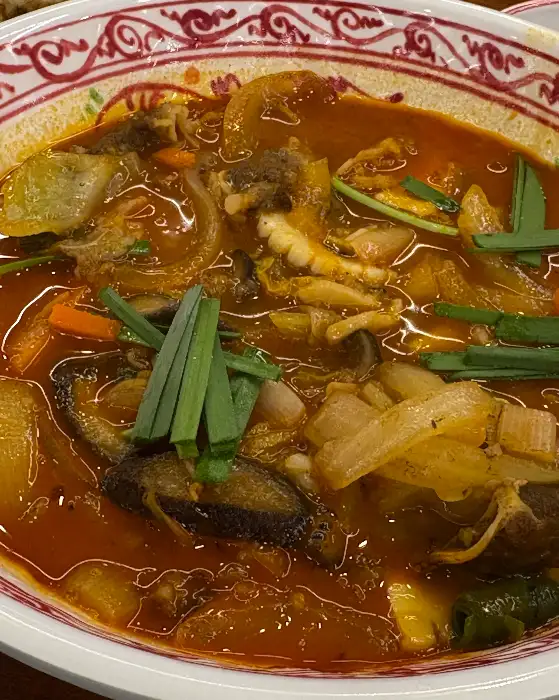불맛과 해물의 조화가 좋은 짬뽕 국물