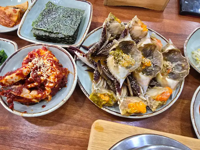 꽃게 한 상 차림