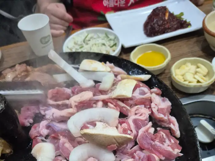오리 주물럭 재료