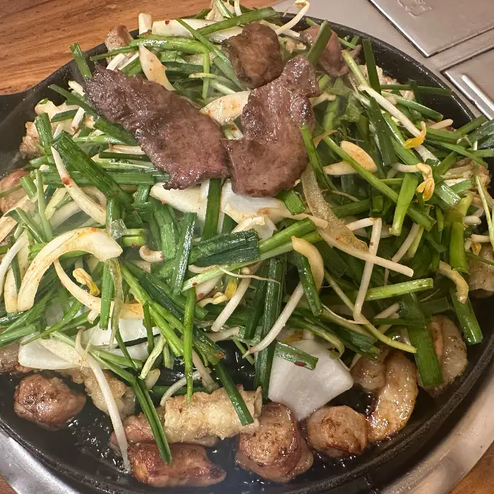 모듬곱창 클로즈업