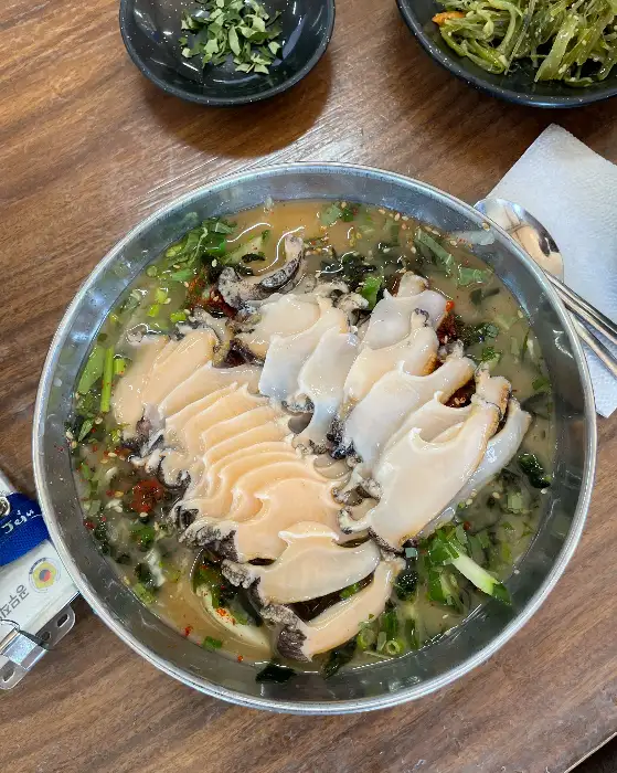 전복물회 상세