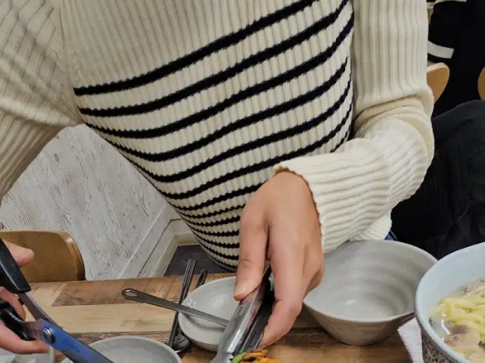 테이블에 놓인 음식