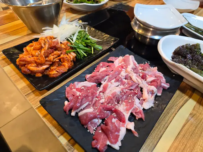 양념 오리 불고기