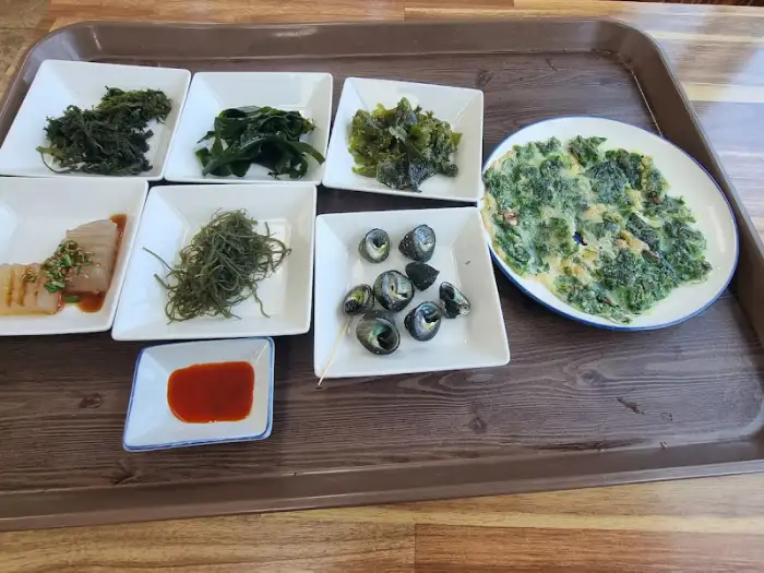 다양한 해초류와 해초전