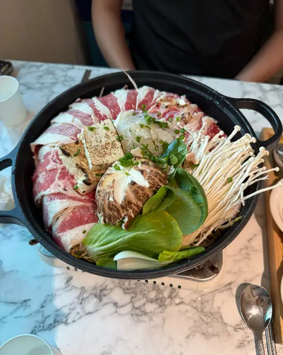 스키야키 재료