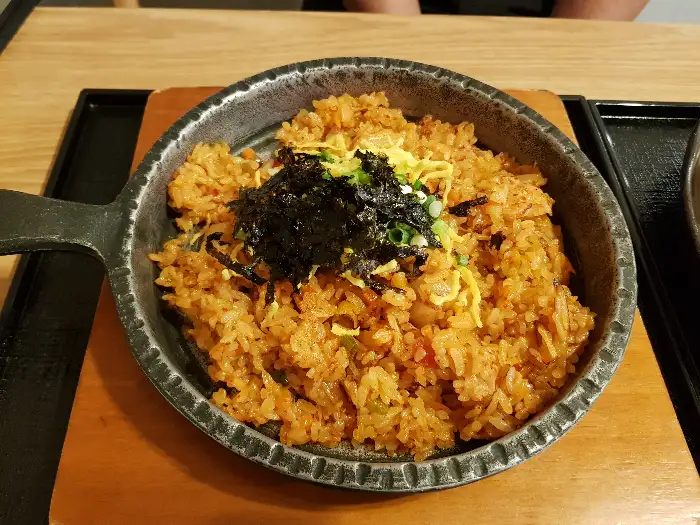 먹음직스러운 김치볶음밥