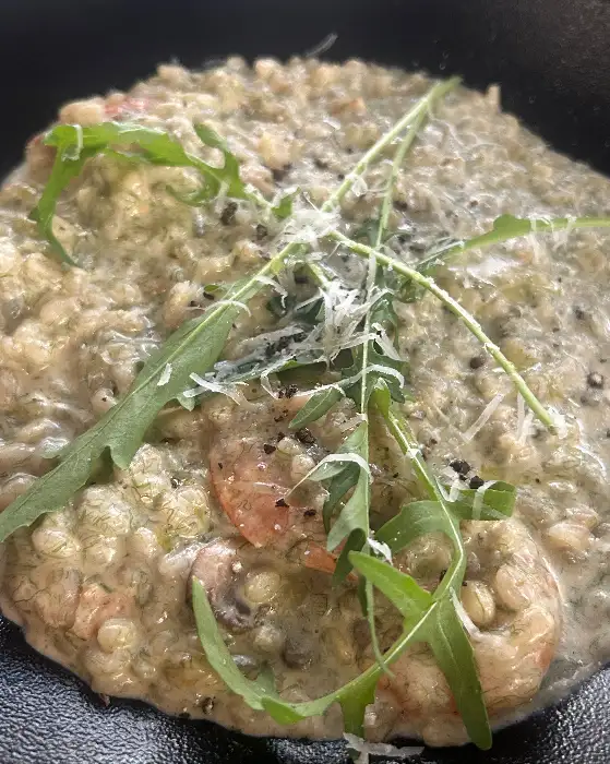 매생이 크림 리조또 사진