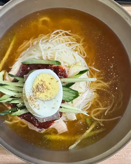 물밀면 상세 비주얼