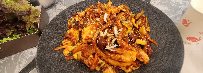 서비스로 받은 폭탄 치즈 계란찜