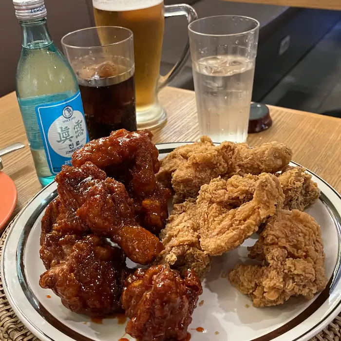 치킨과 맥주, 소주
