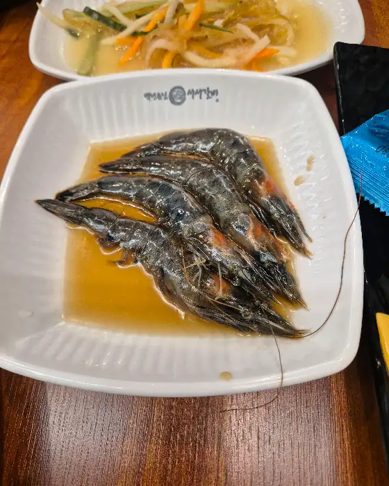 양념에 재워진 돼지갈비