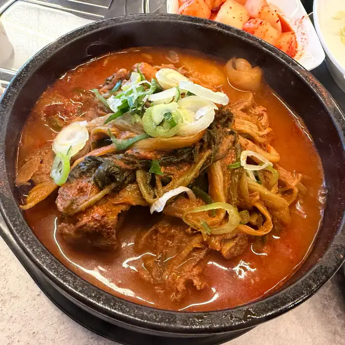감자탕 국물