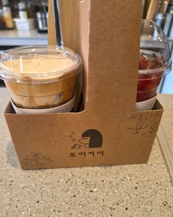 모리커피 아이스 카페라떼