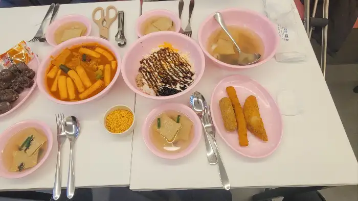 다양한 음식