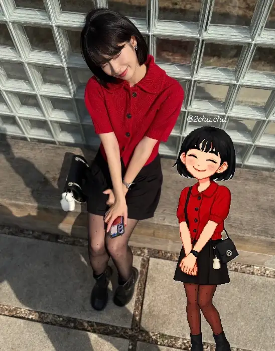 젊은 여성이 환하게 웃는 모습