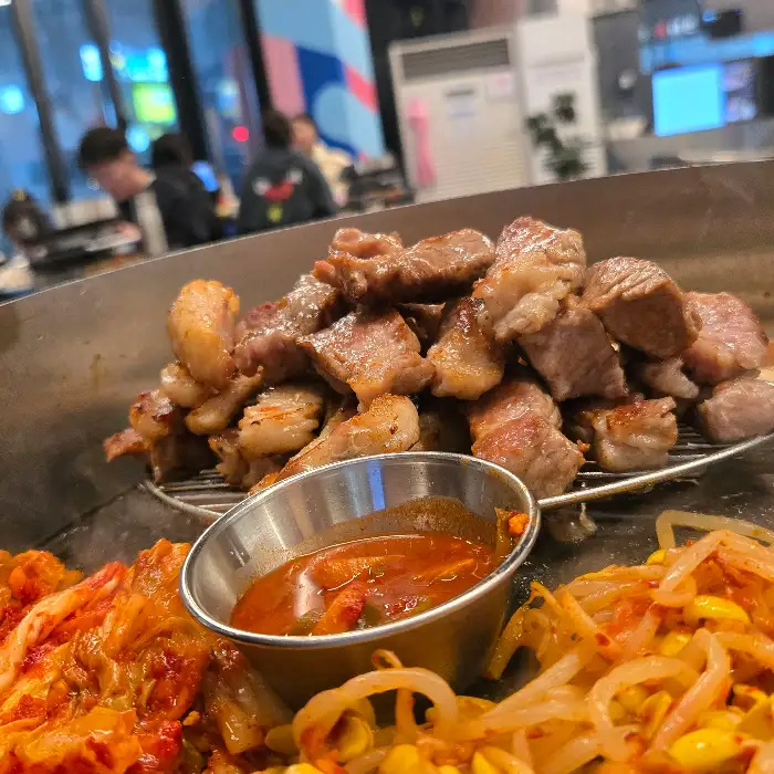 삼겹살과 목살 모둠