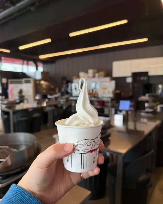 부드러운 소프트 아이스크림