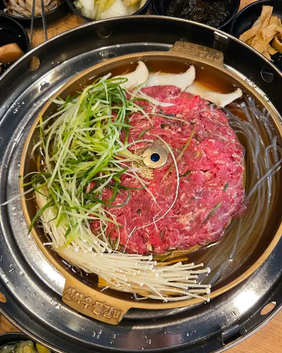 준비된 산더미 물갈비