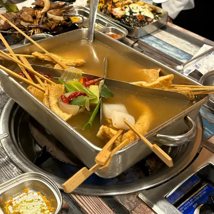 따뜻한 국물의 오뎅탕