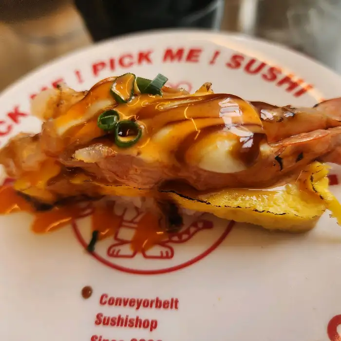 양념 새우 초밥