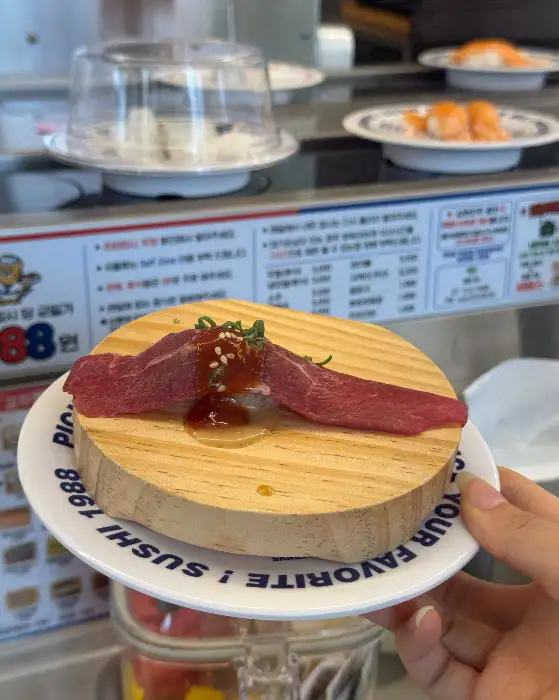 계란 새우 초밥