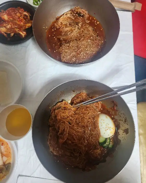 쫄깃한 회냉면