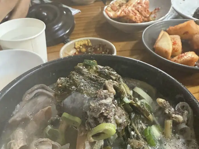 순대국 내부 모습
