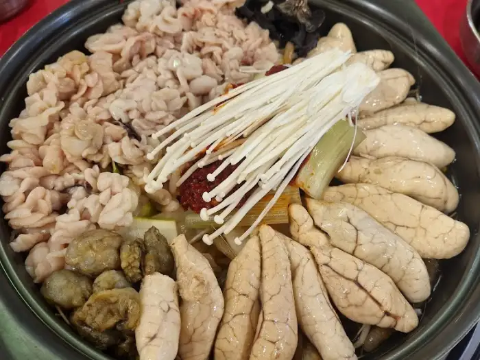 알탕 속 알과 고니, 애, 곤이 등 내용물