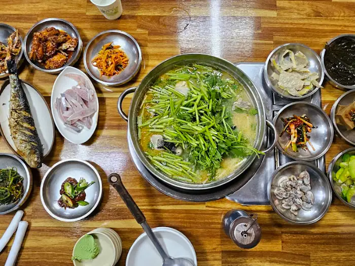 테이블 세팅 모습