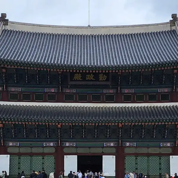 전주의 고궁 풍경