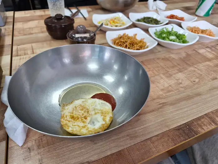 비빔밥 재료 준비