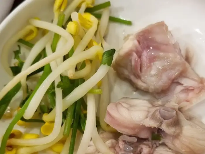 복어살과 콩나물