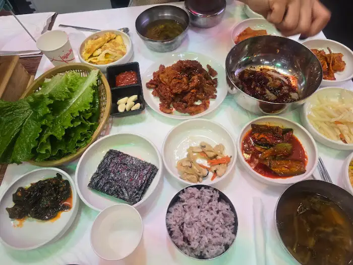 다양한 남도 음식들