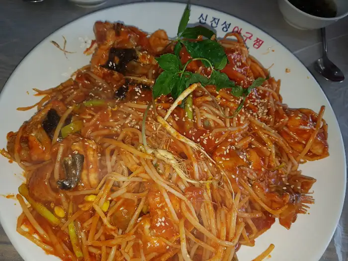 푸짐한 아구찜 클로즈업 사진