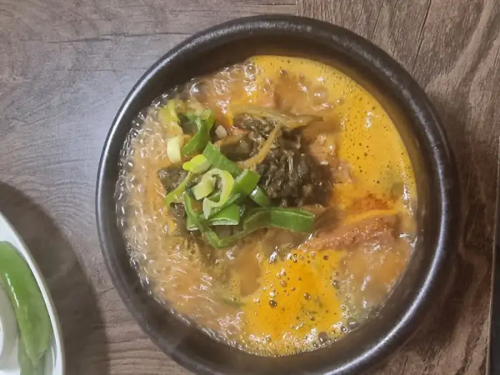 등뼈국 클로즈업