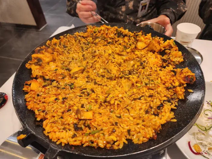 잘 볶아진 볶음밥