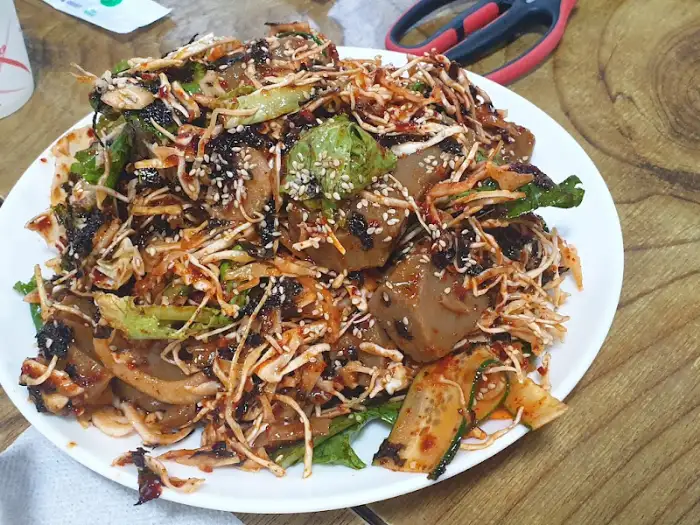 도토리묵 무침 상세