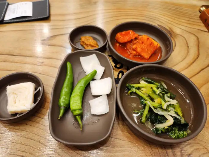 기본 찬 구성